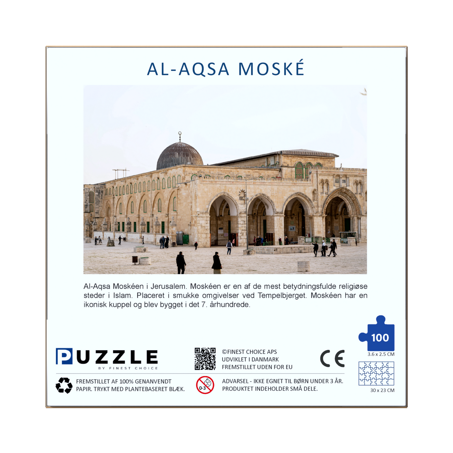 Al-Aqsa Moské - 100 brikker