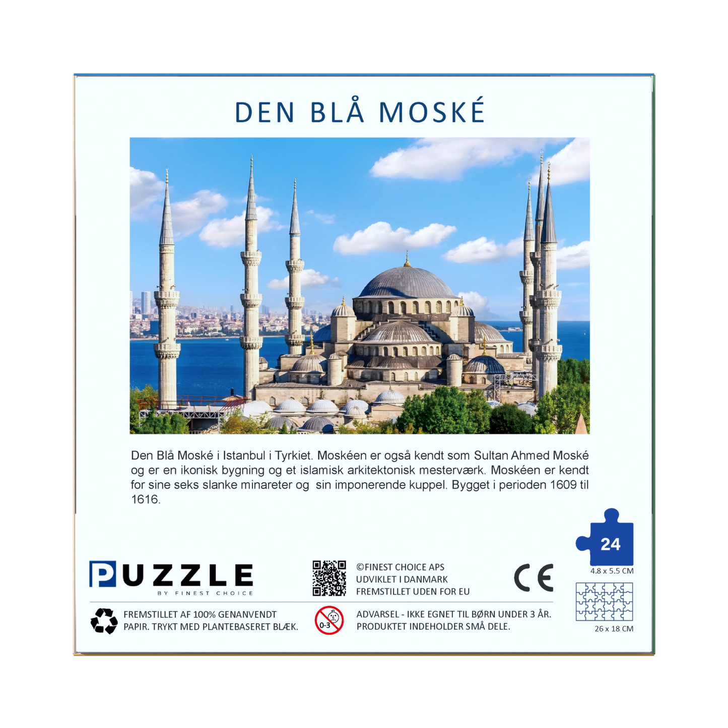 Den Blå Moské - 24 brikker