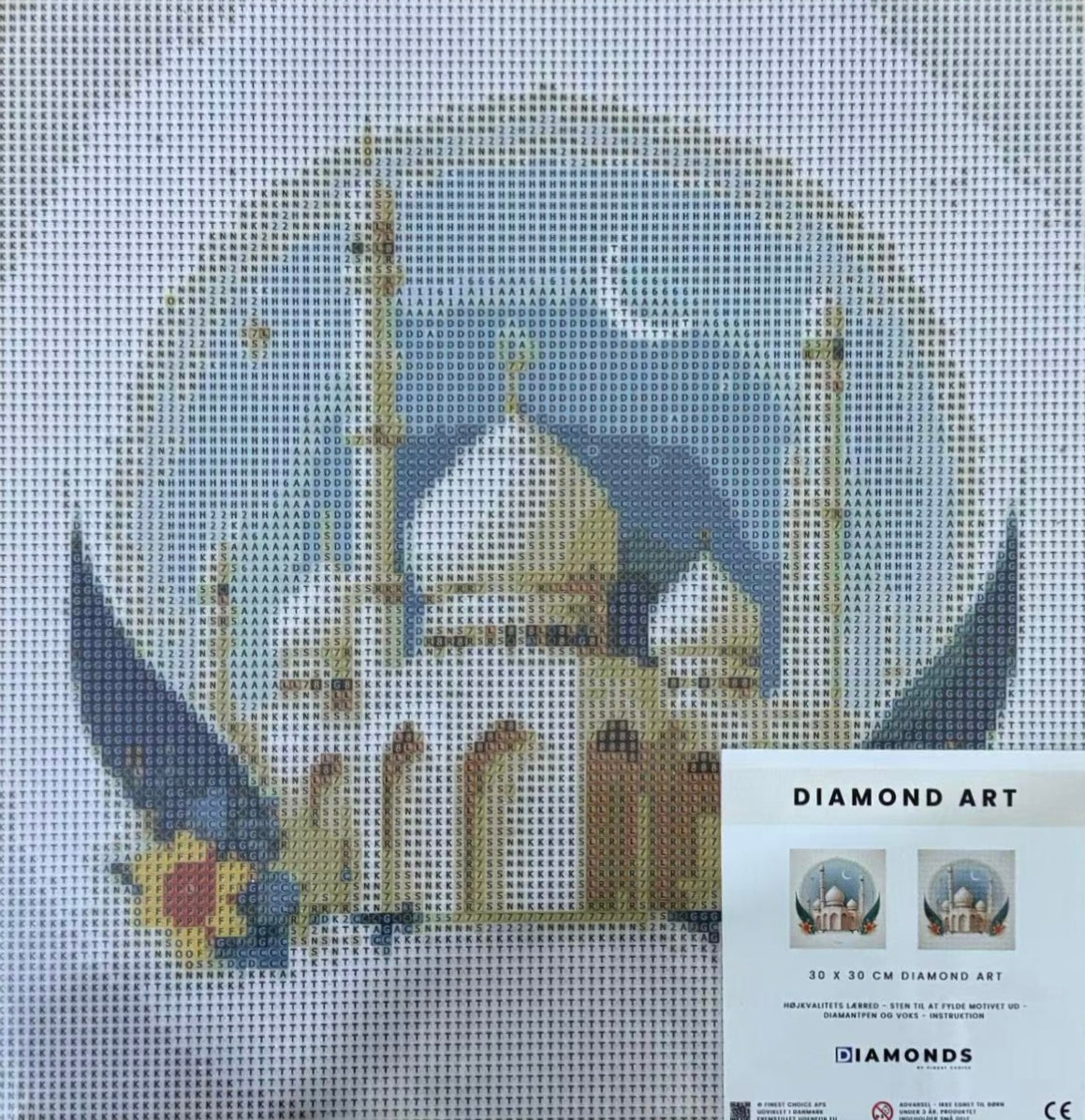 Diamond Art - Moské 30x30 cm