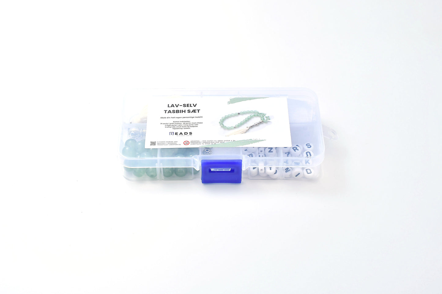 Lav selv Tasbih sæt - Grøn farve