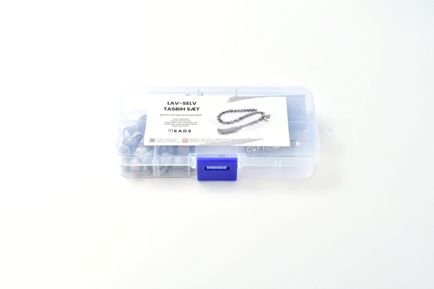 Lav selv Tasbih sæt - Grå farve
